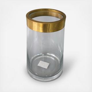 Copper Rim Vase