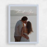 Blue Wedding Thank You - Laroque Photo