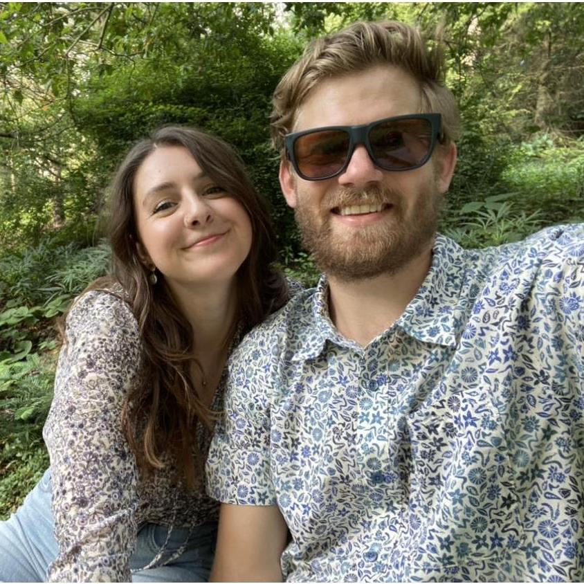 First official date night after moving in together. Back at Newfields where it all started!