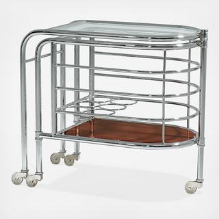Modern Metropolis Bar Trolley