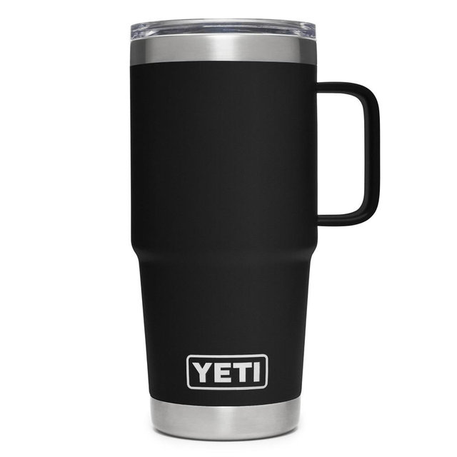 YETI Rambler Travel Tumbler, 20-Oz., Black