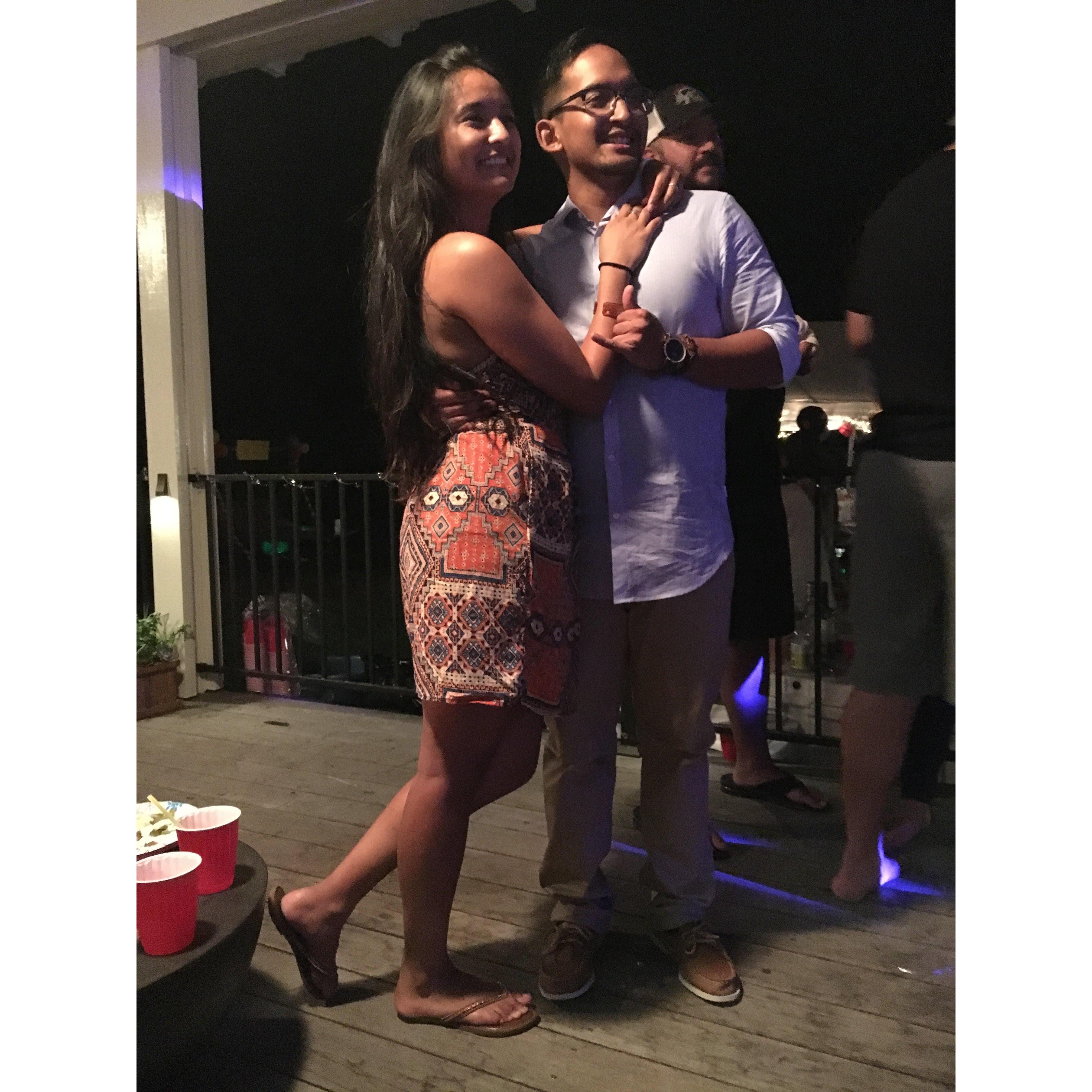 We like to party. 
Rosalie's grad/bday party. 
August 2016