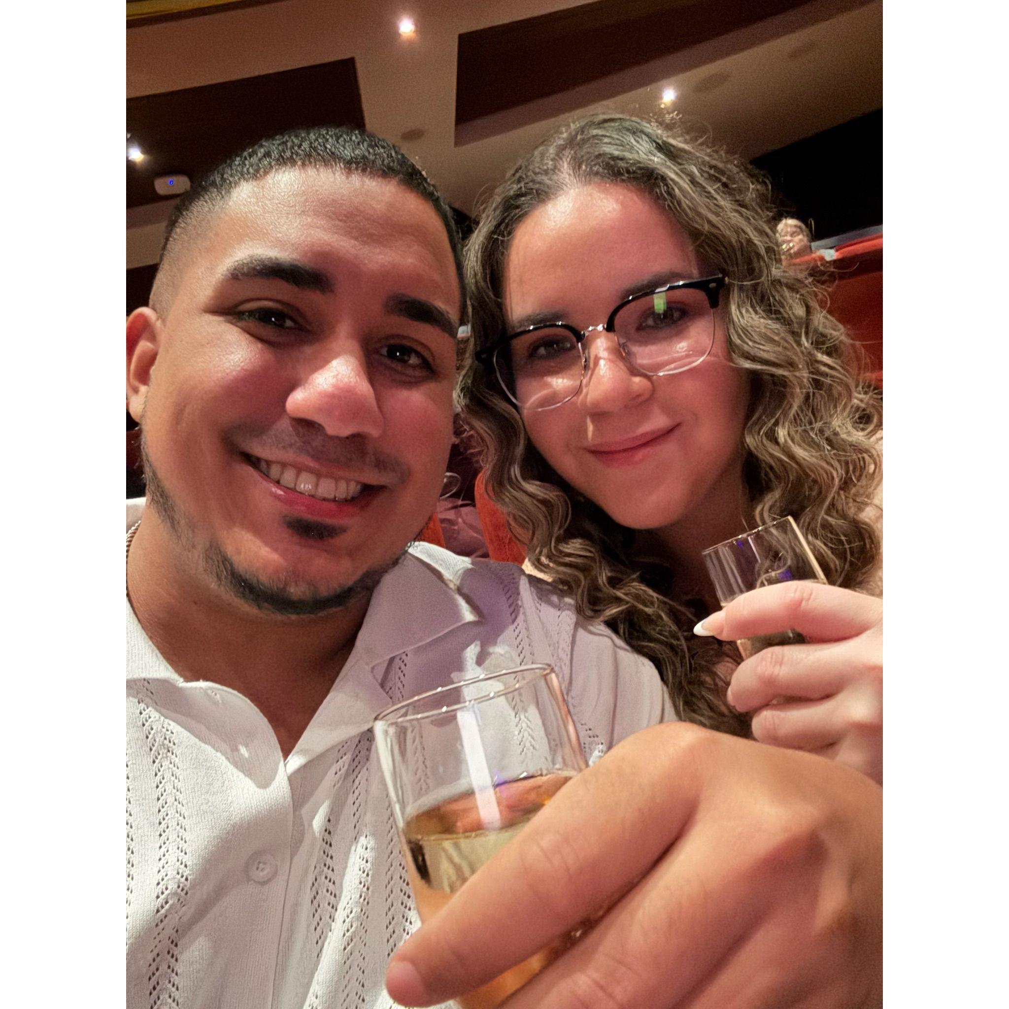 Our first cruise together!