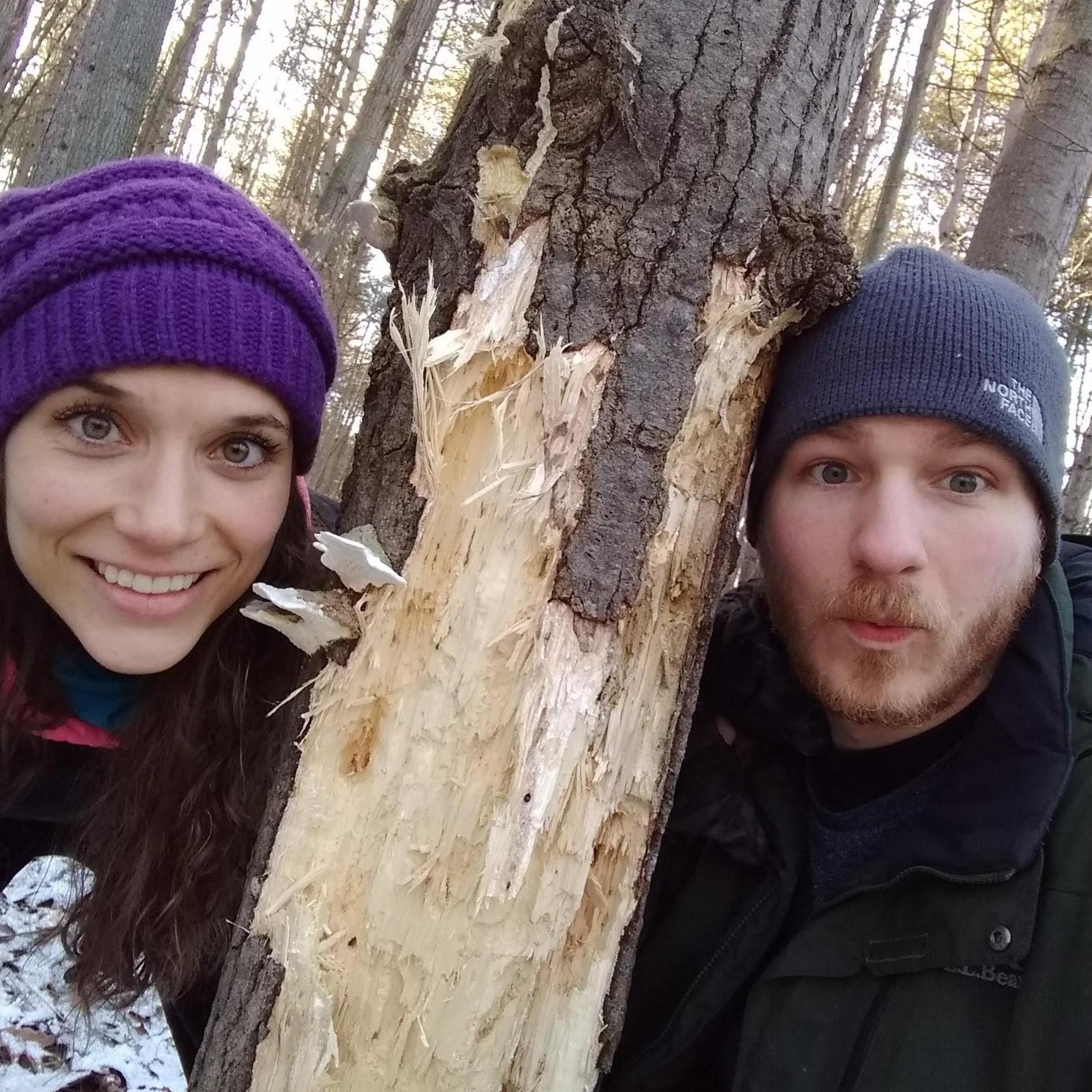 Hiking high tor looking for Sasquatch!