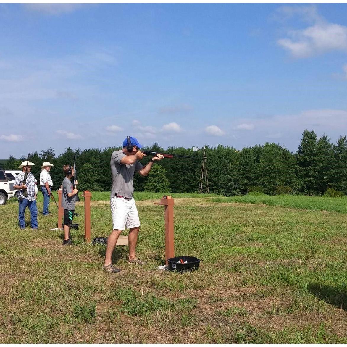 Join the Trap Shoot between 10am-3pm