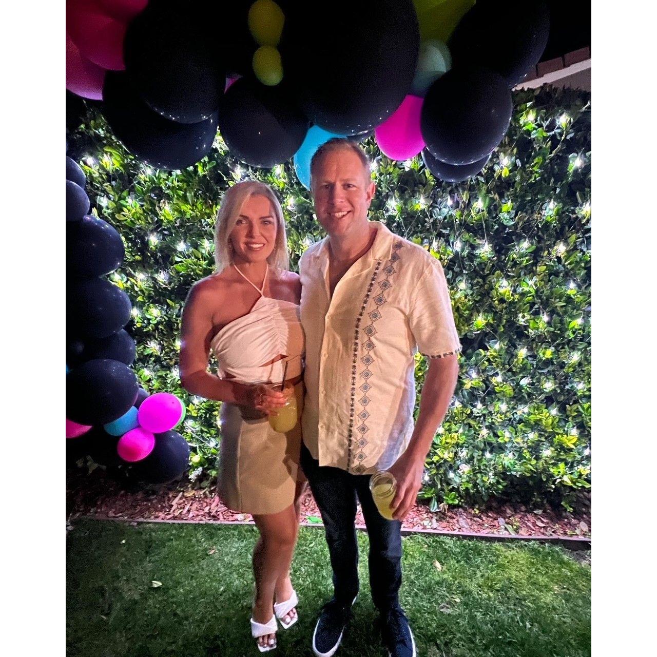 Celebrating milesstones - Jimmy's 40th Birthday