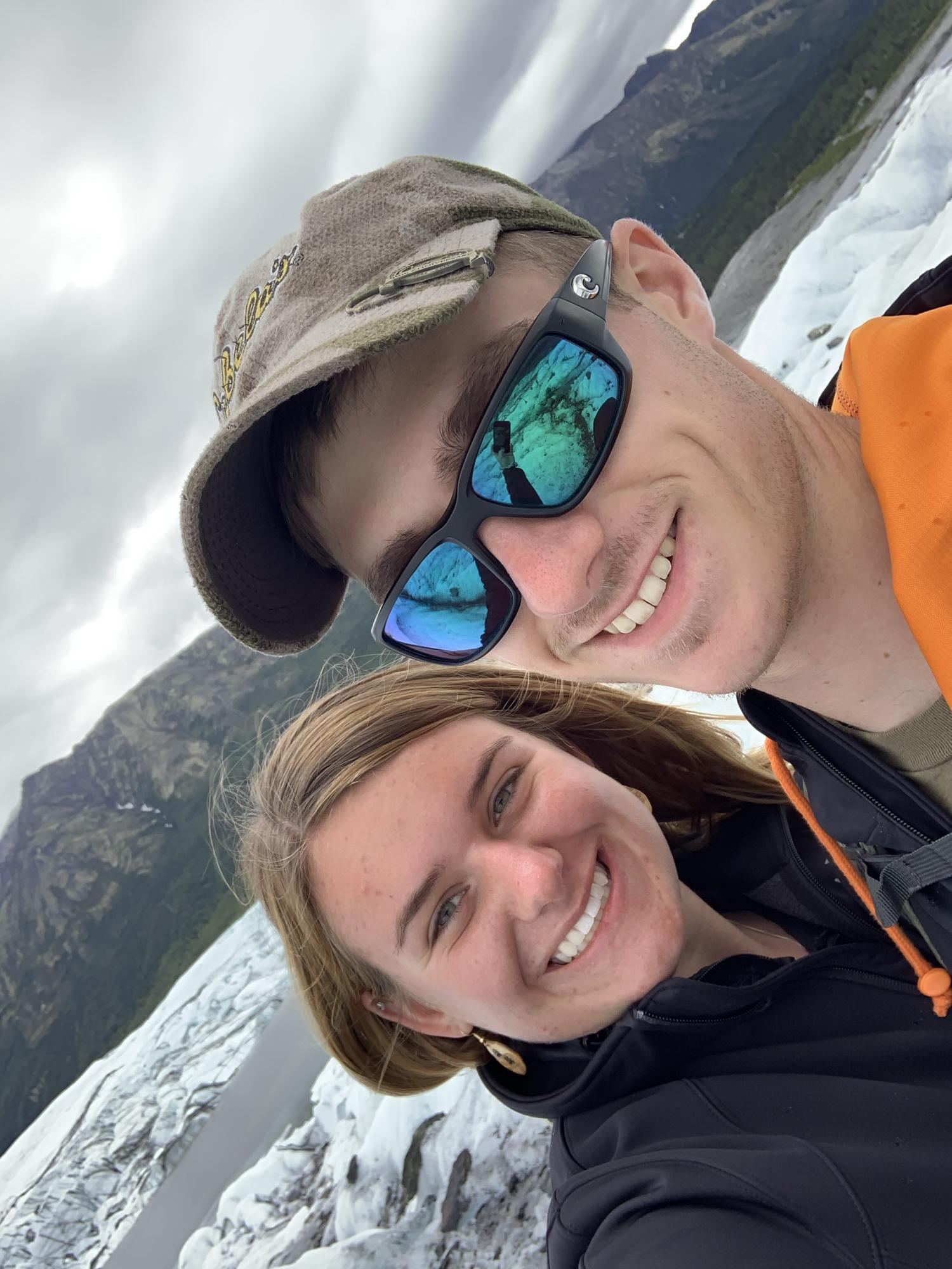 Alaska glacier.