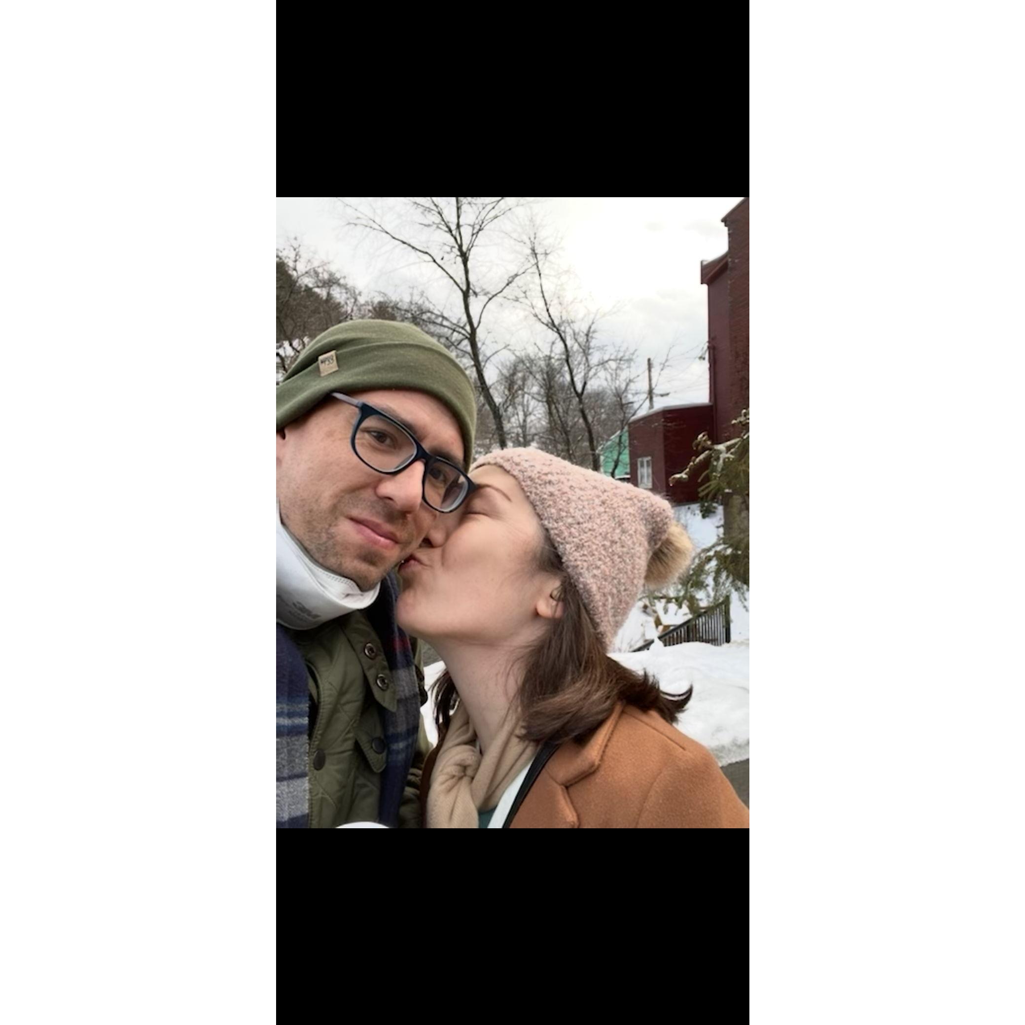 First Christmas together with the Wilson's!
