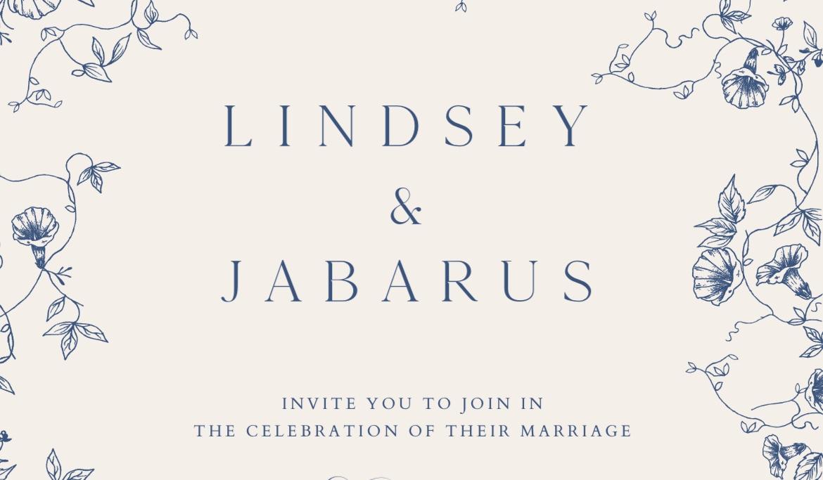 The Wedding Website of Lindsey Farrell and Jabarus Saxon