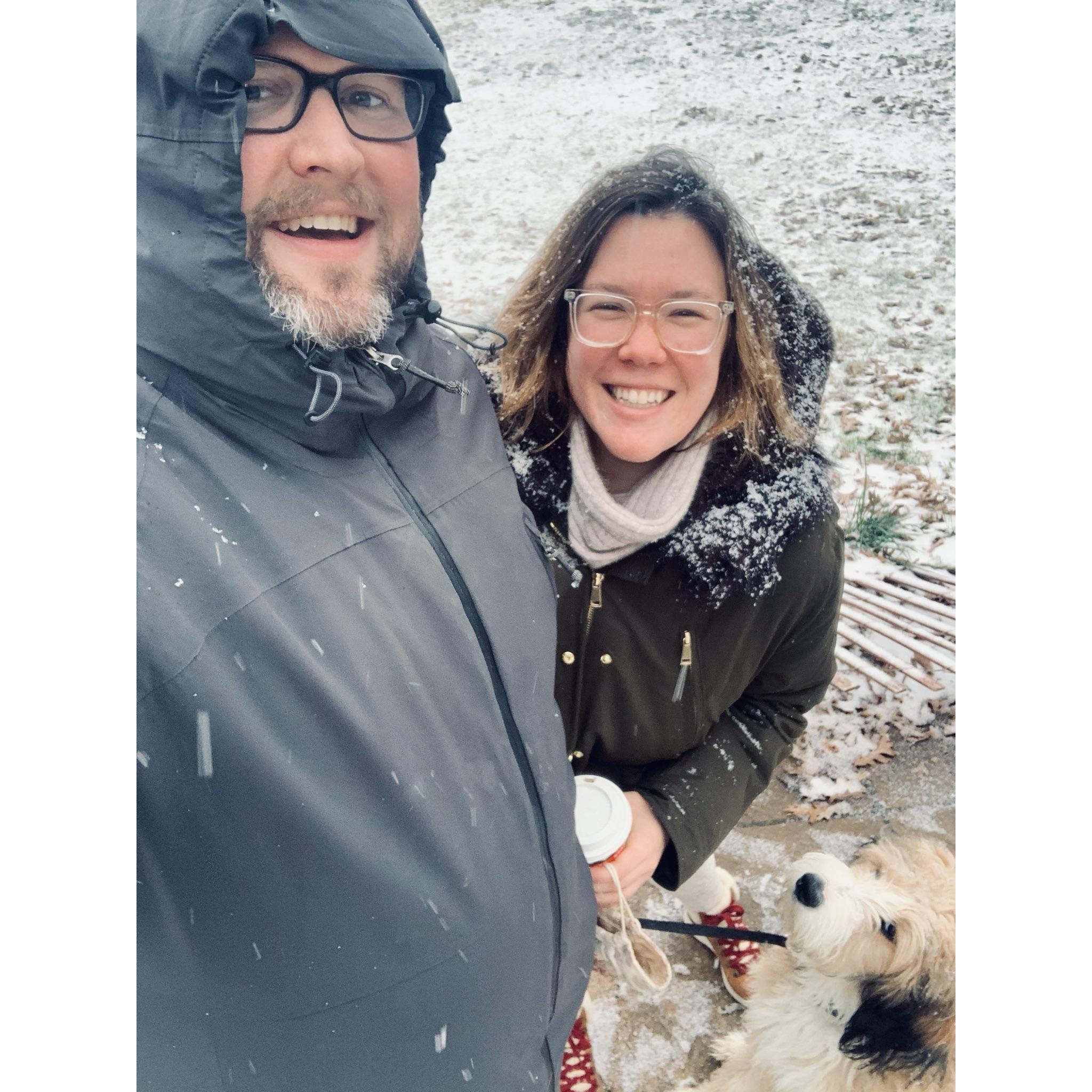 Snow day in DC 2020
