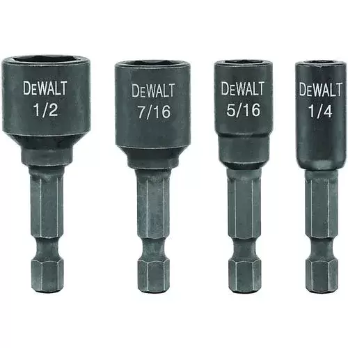 DEWALT 5-Piece 2-in Steel Hex Shank Screwdriver Bit