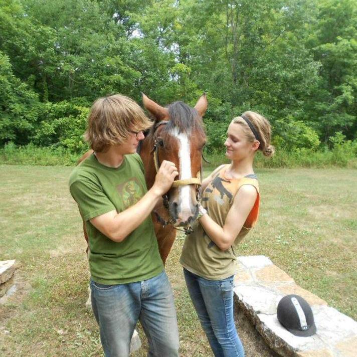 Trail ride picture with our horse, Raphael.
Burlington, KY 2012