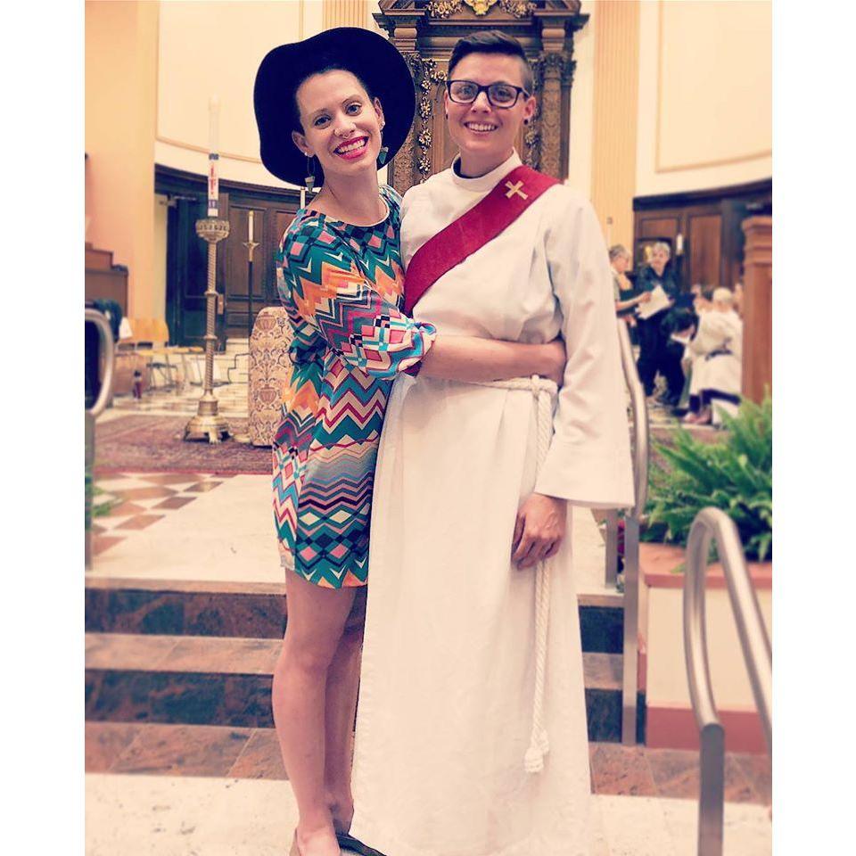 T's diaconate ordination!