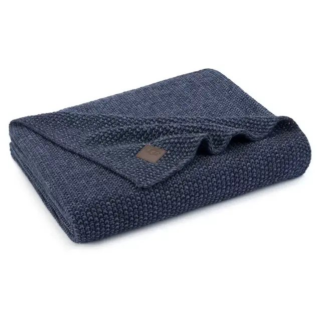 UGG® Summer Knit Throw Blanket in Denim