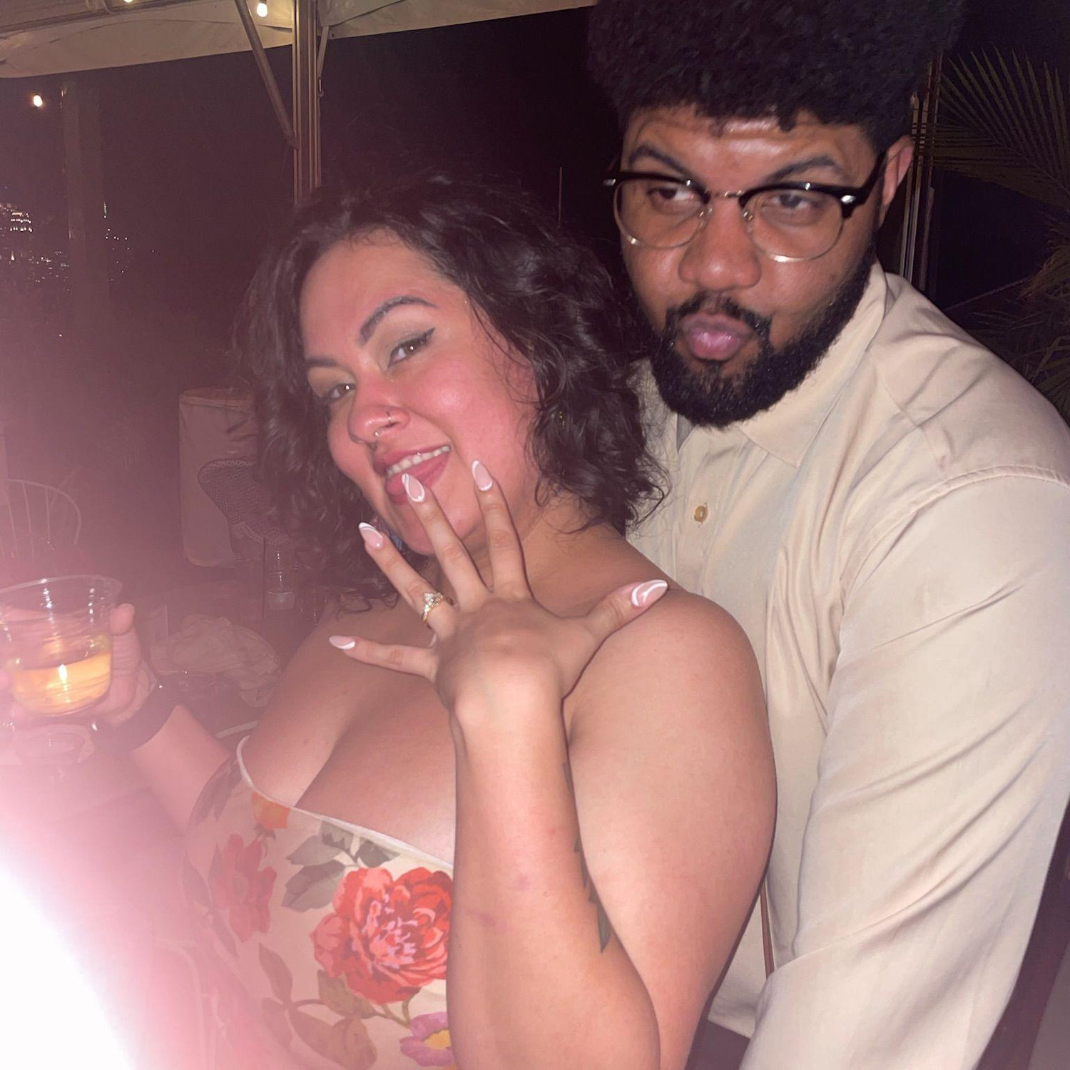 The night Yanica said "yes!"