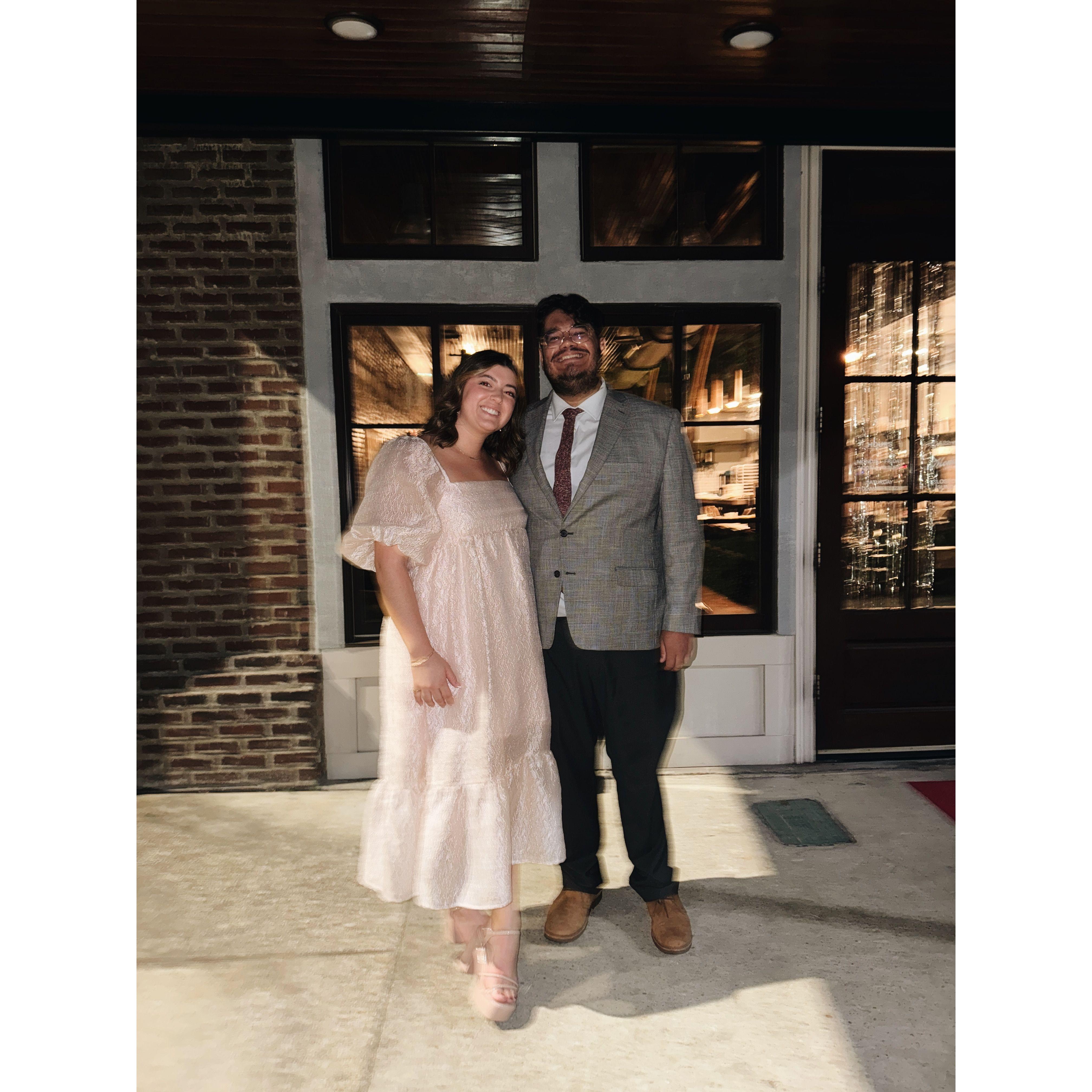 Monarch Prom with Mr. Monarch himself!