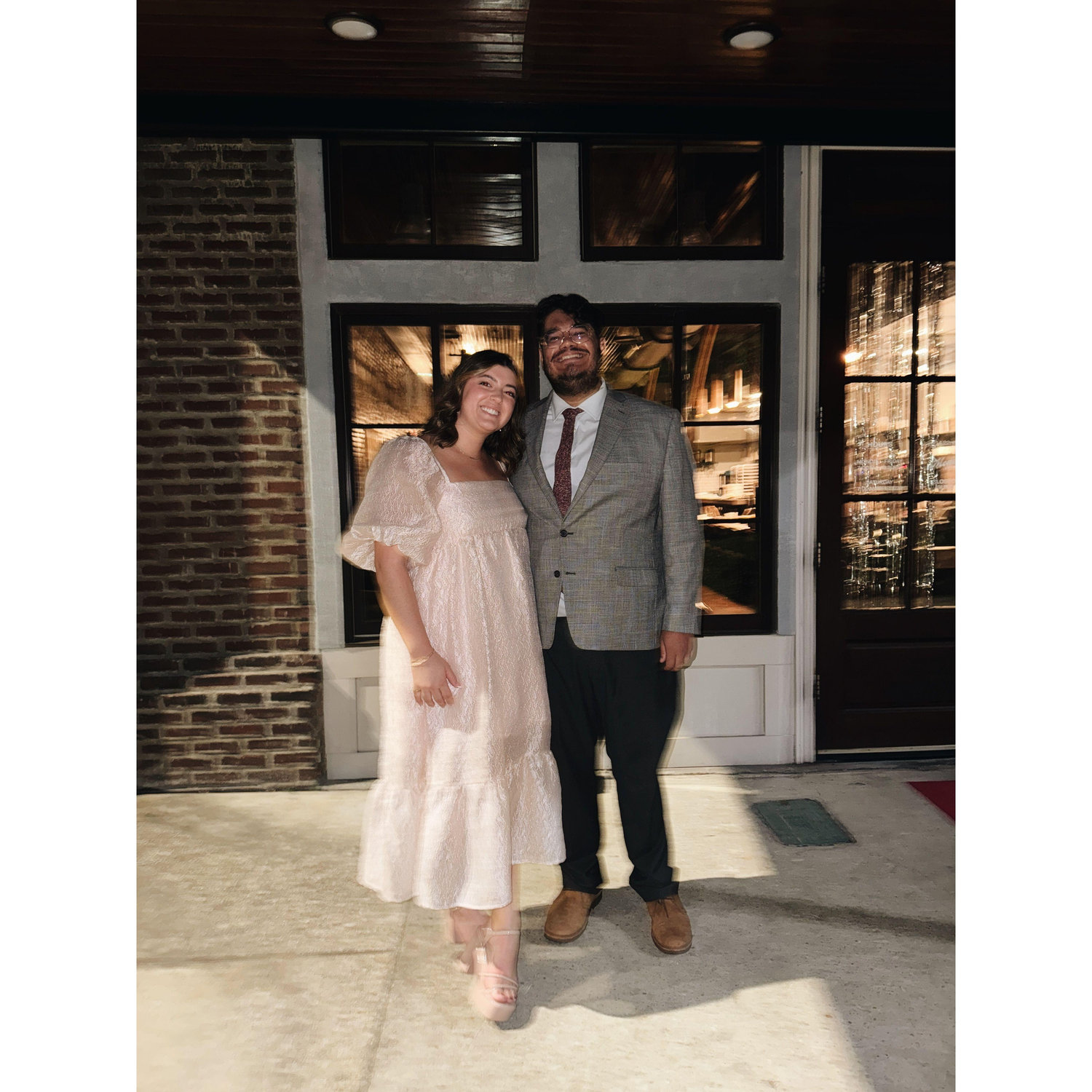 Monarch Prom with Mr. Monarch himself!