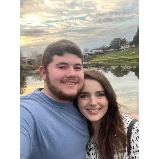 Our first visit to Salado - where Davis decided he was in love (and came to regret his terrible beard)!