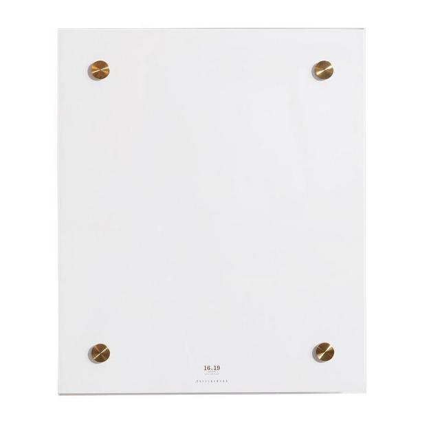 Acrylic Gallery Frame, Brass - 16X19 Overall (Photo Opening: 11.5" x 14.5")
