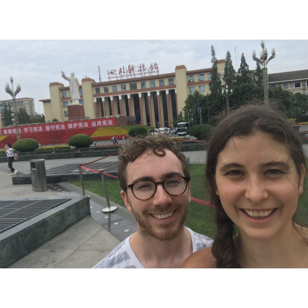 First Day in China