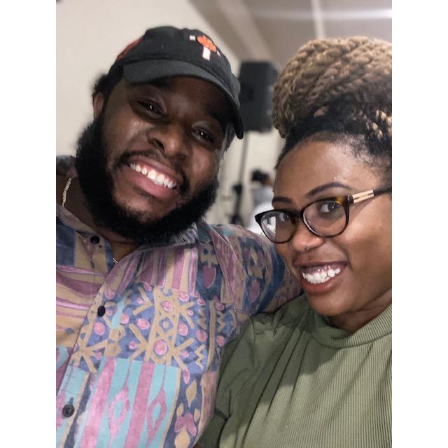 All smiles at a family baby shower!