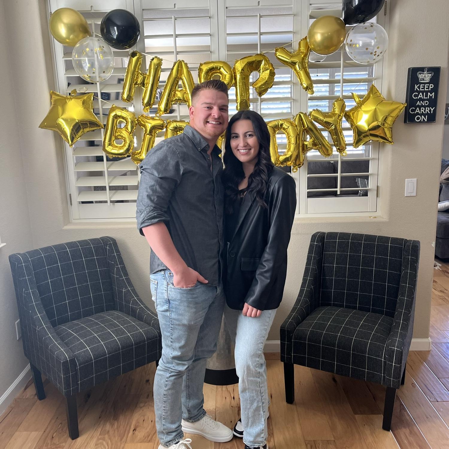 Matt’s surprise birthday party. 2022