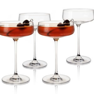 Reserve Julien Crystal Coupe Glasses Set of 4