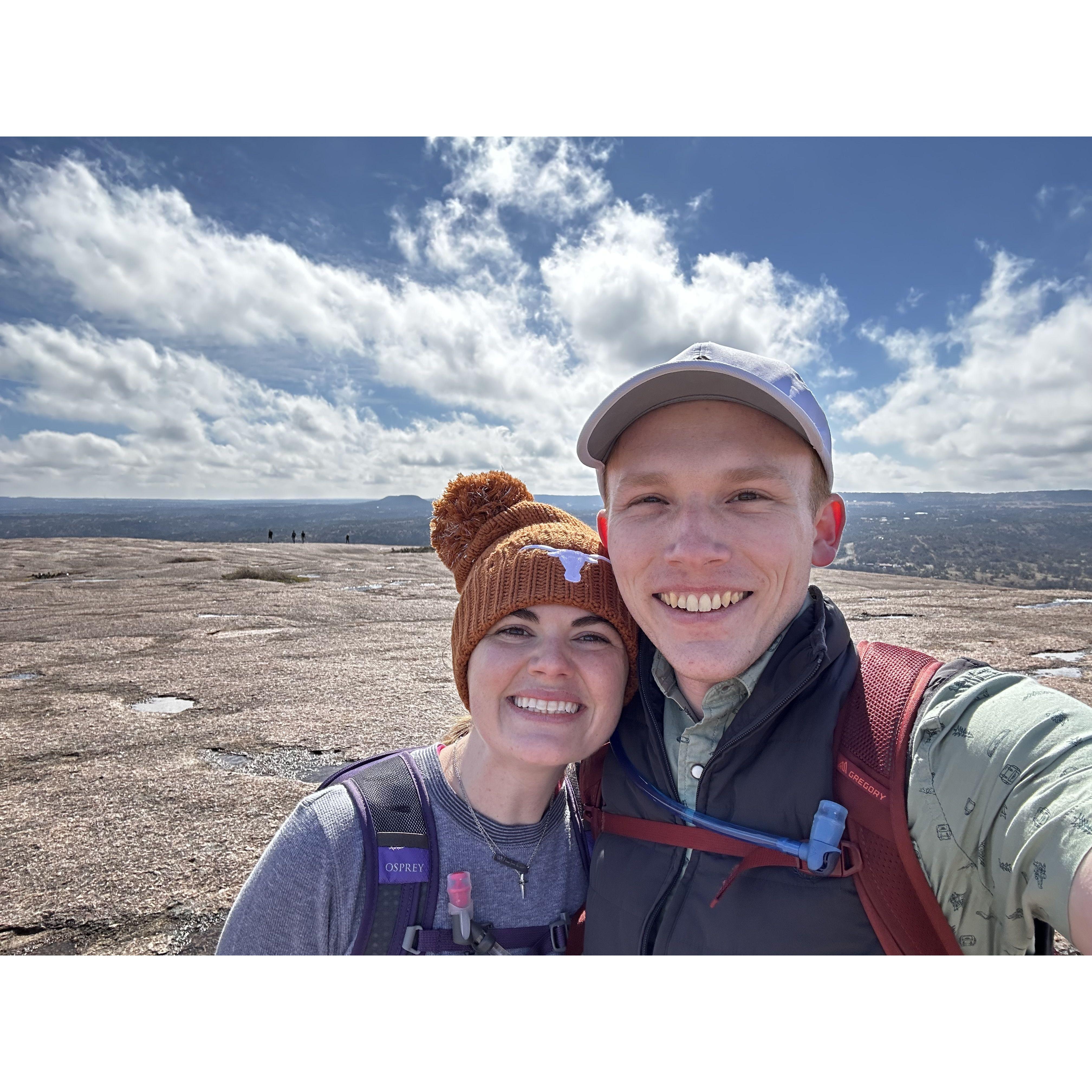 2 Year Anniversary! Celebrated with a trip to Enchanted Rock