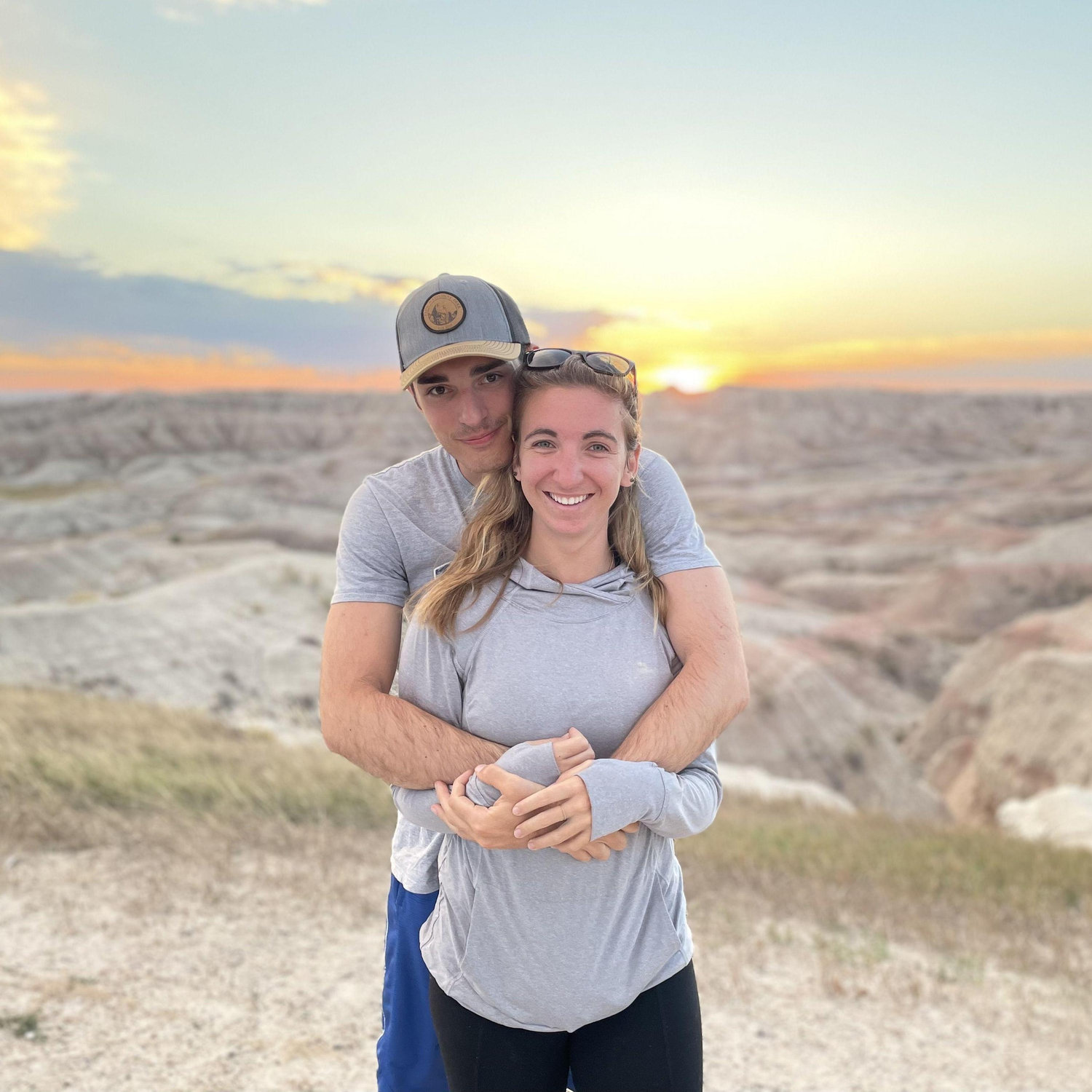 Nick happy he got to see the elephant graveyard from The Lion King (Badlands National Park)