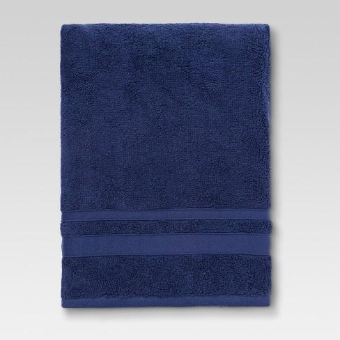 Performance Bath Towel Navy Blue - Threshold™