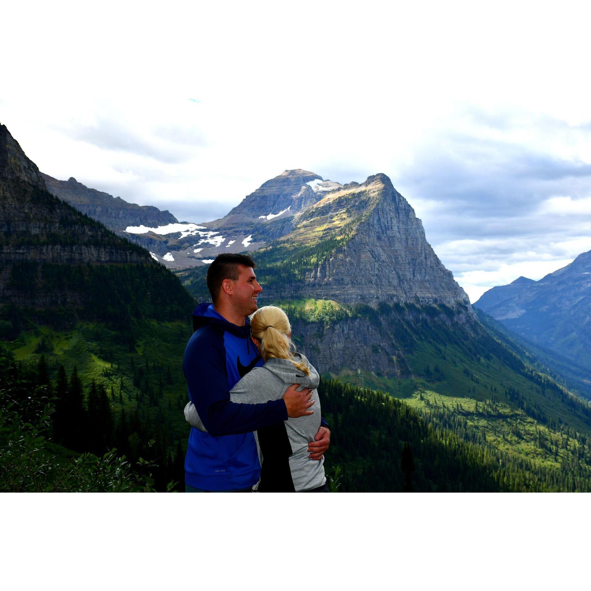 Just after our engagement.