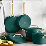 GP5 Champagne Ceramic Non-Stick 11-Piece Cookware Set