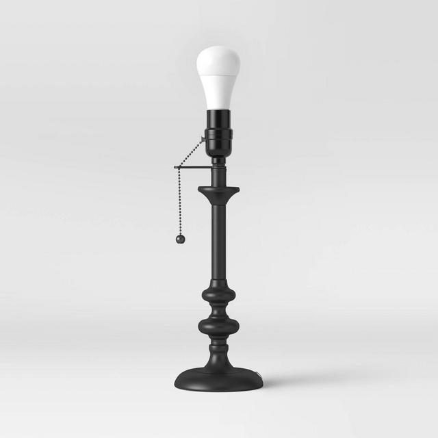 Small Stick Lamp Base Black - Threshold™