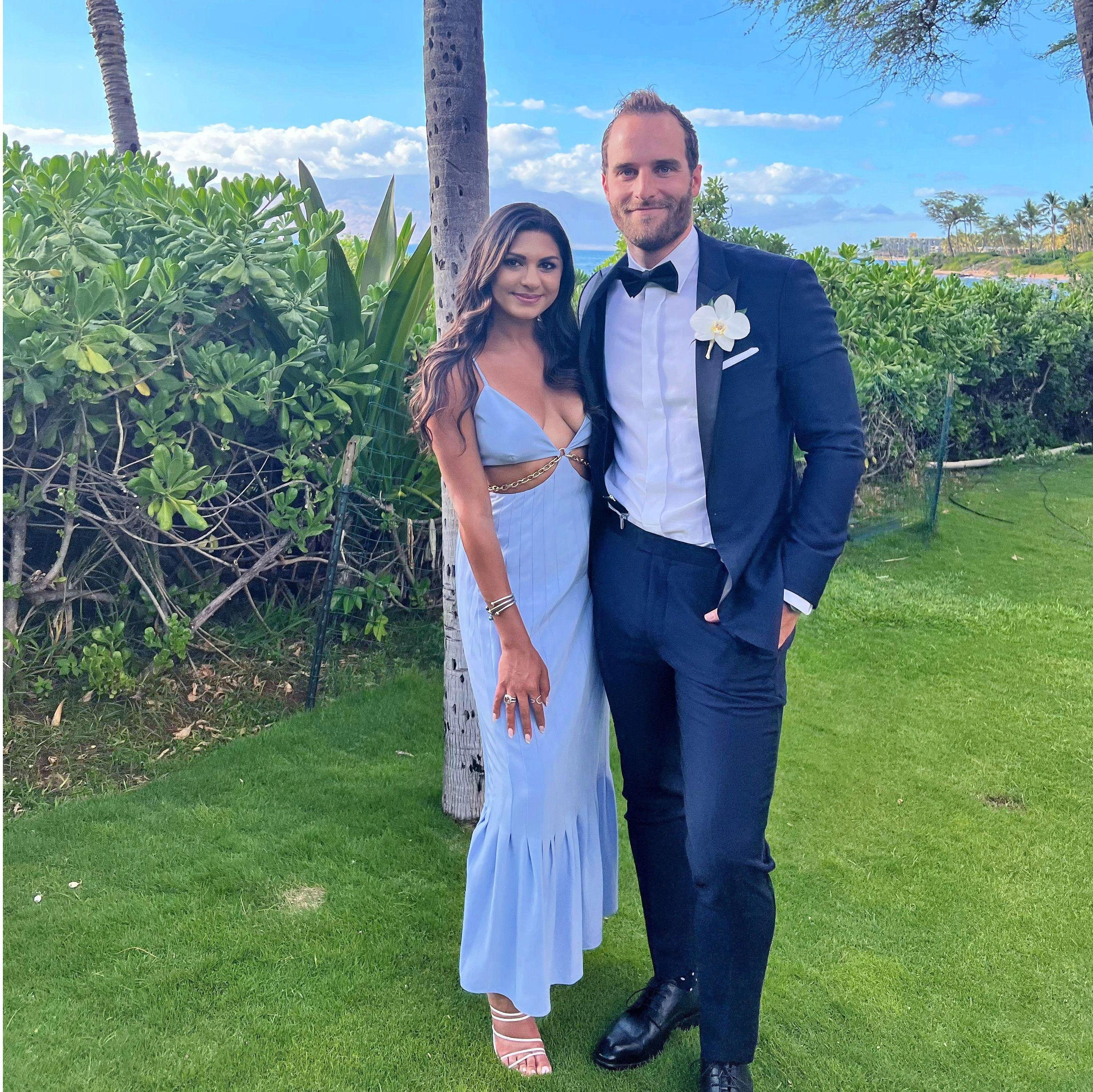 Attended a gorgeous wedding in Hawaii