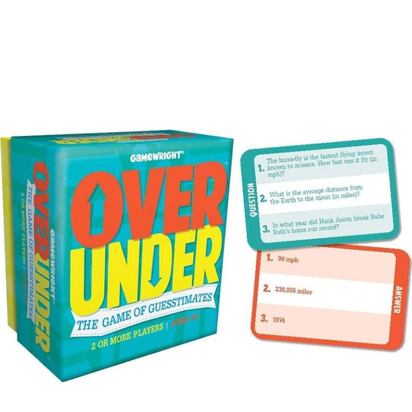 Over/Under - The Game of Guesstimates, Standard Packaging