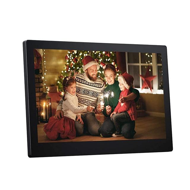 Dragon Touch Classic 15 Digital Picture Frame, 15.6” FHD Touch Screen WiFi Digital Photo Frame Instant Share Photos and Videos via App, Email, Cloud, Wall Mountable, Portrait and Landscape
