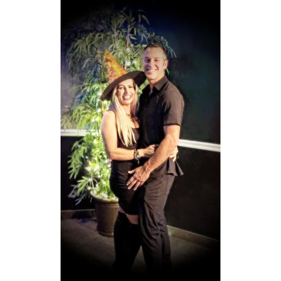Little Black Dress Halloween HAT Party - where Ry showed up and saved me from witch chaos!
