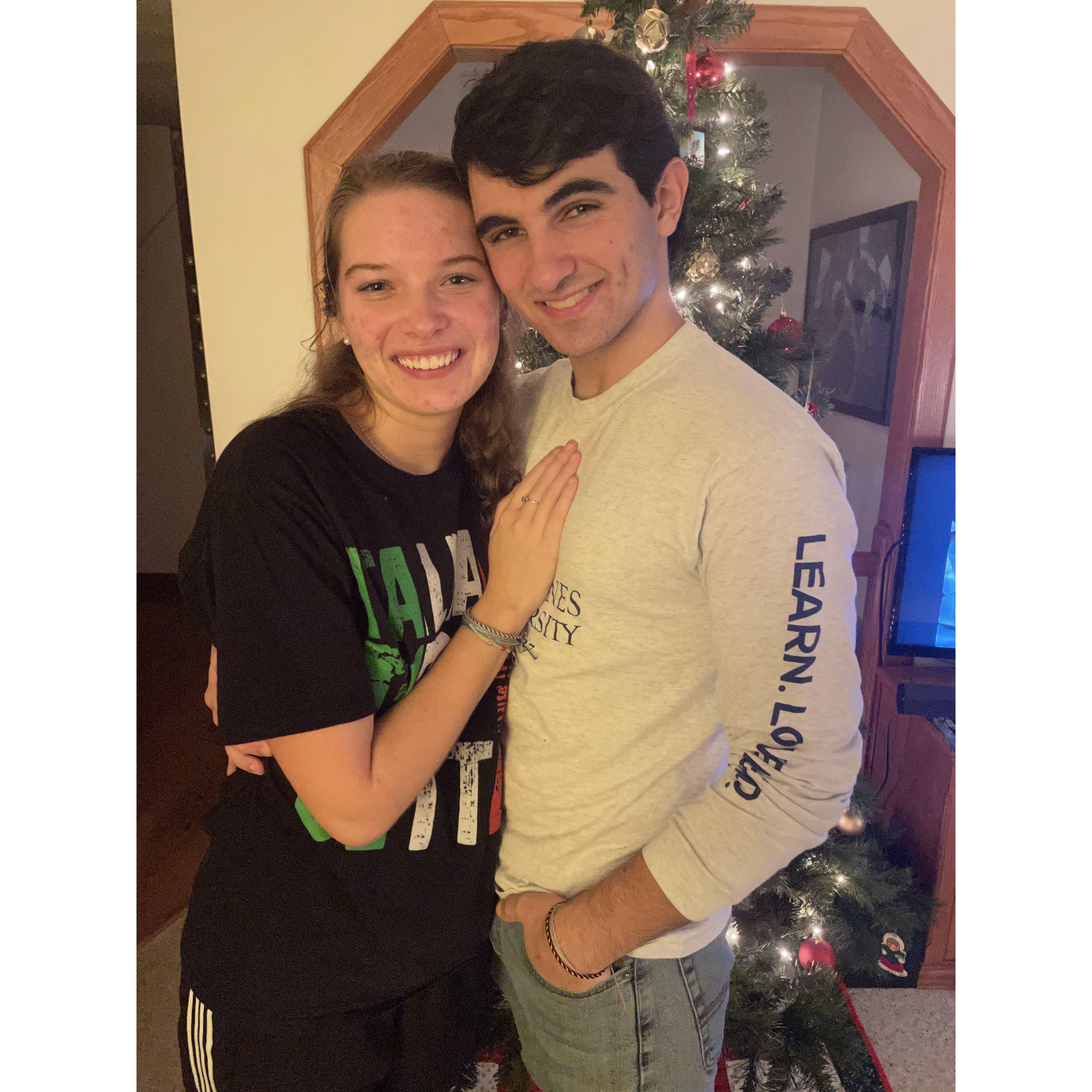 first Christmas as a couple!