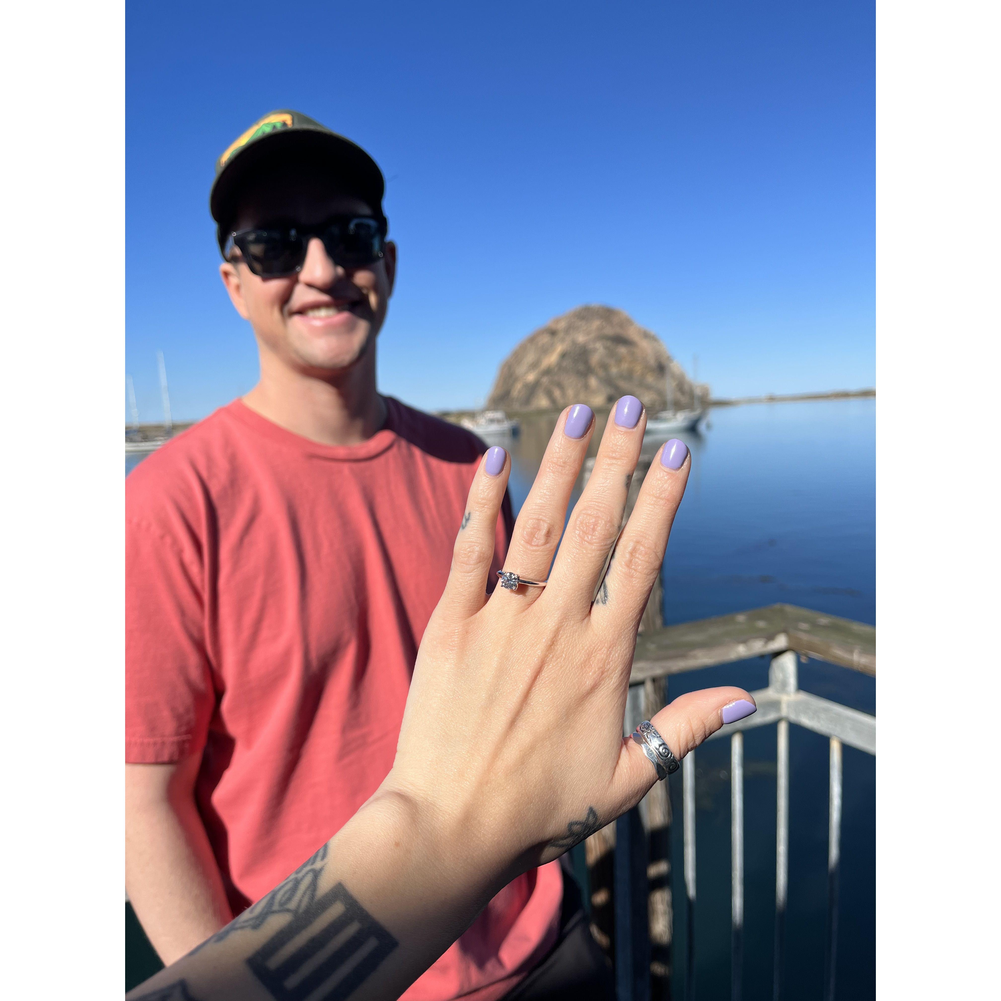 Check out that rock...and Morro Rock too!