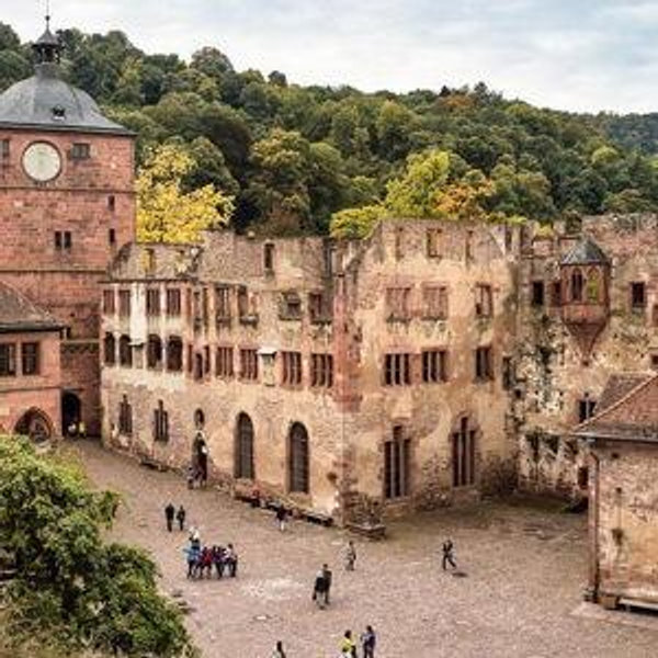 Heidelberg Castle and Old Town Germany Honeymoon