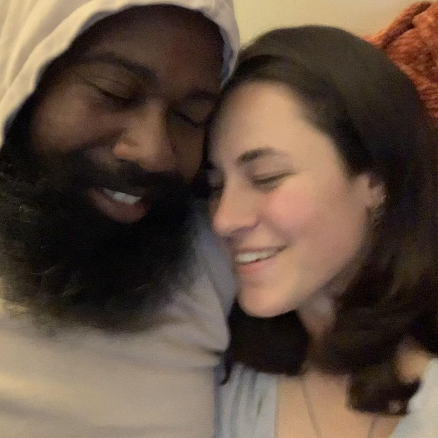 Our first photo together! October 7, 2022