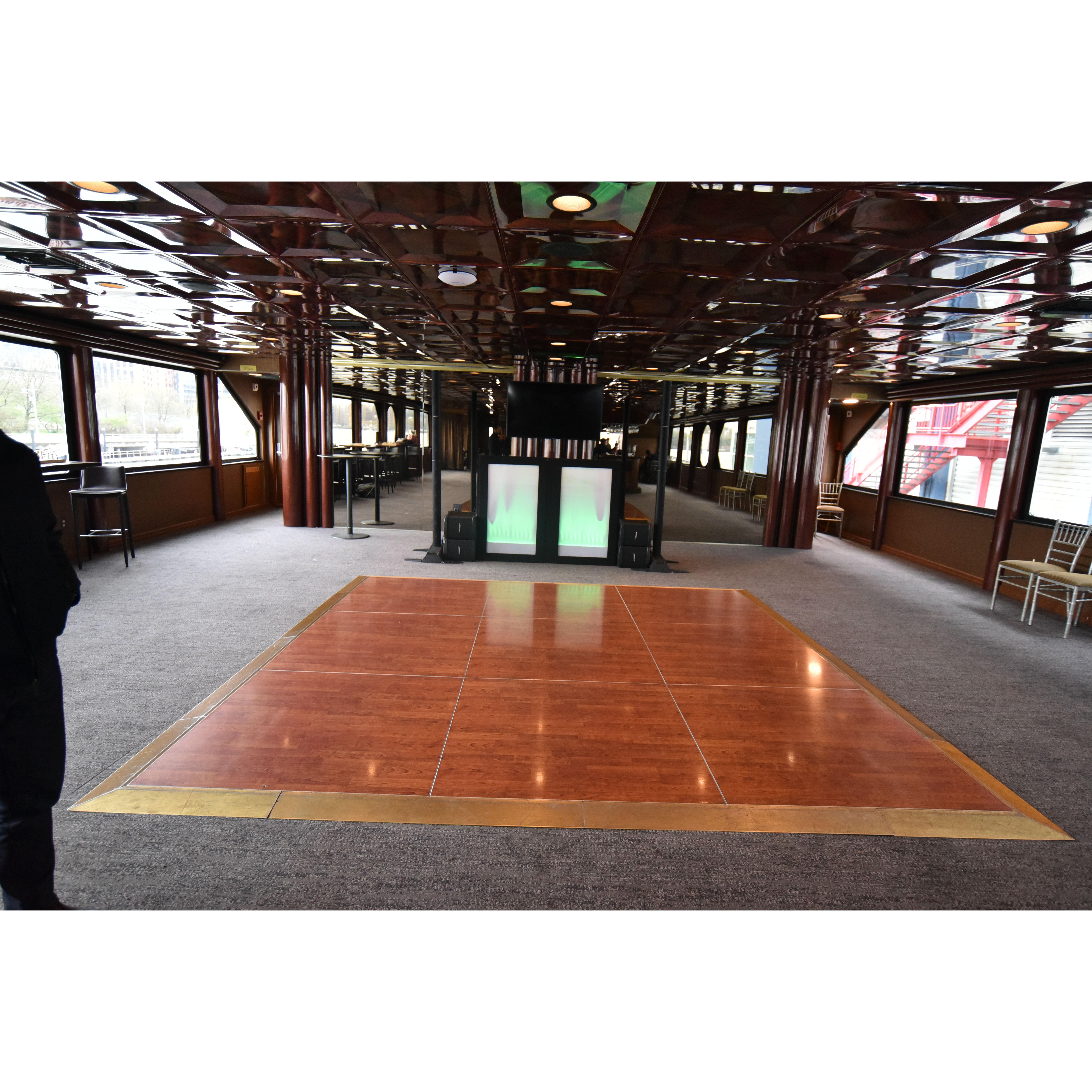 Ballroon dance floor