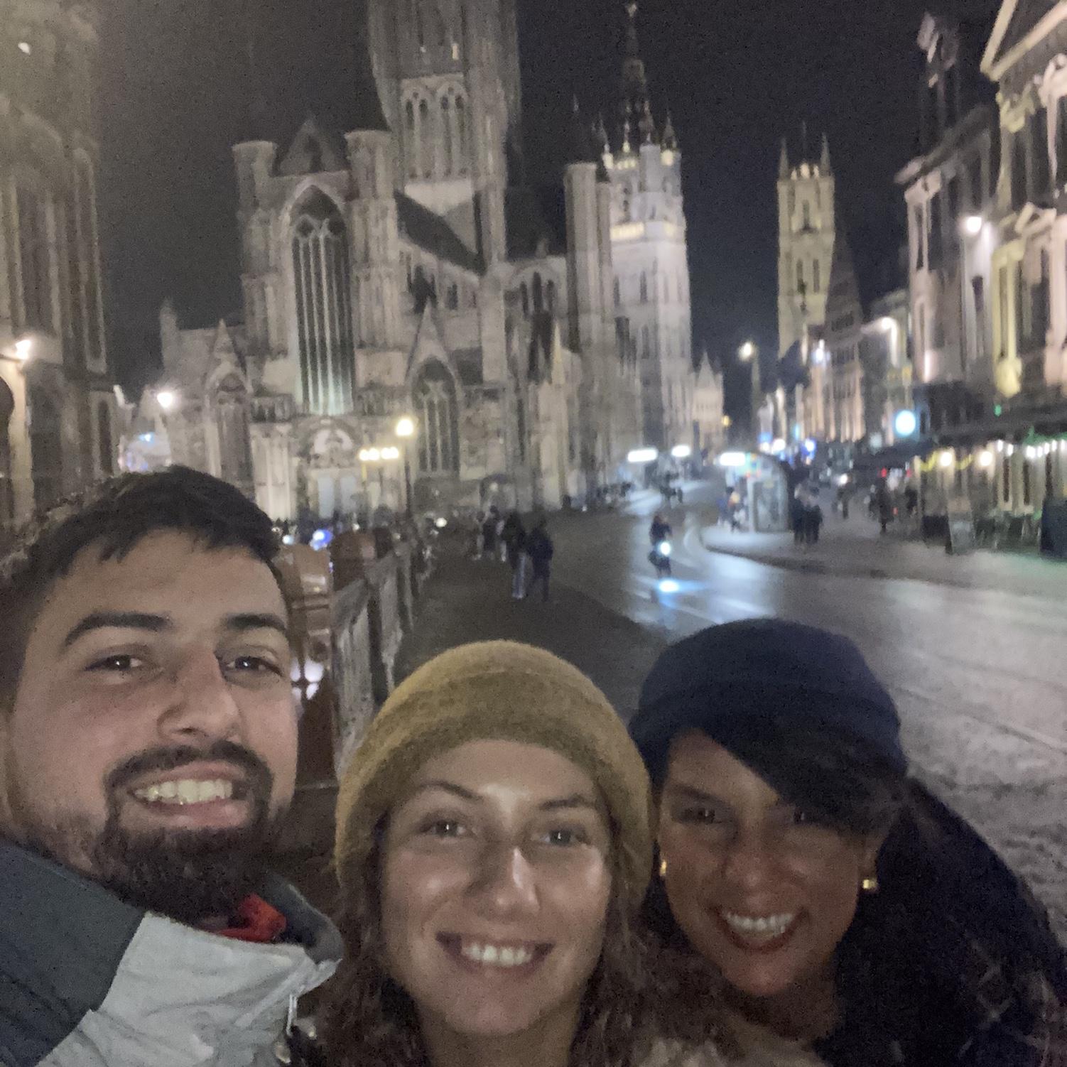 Maia’s mom’s first visit to Belgium!
