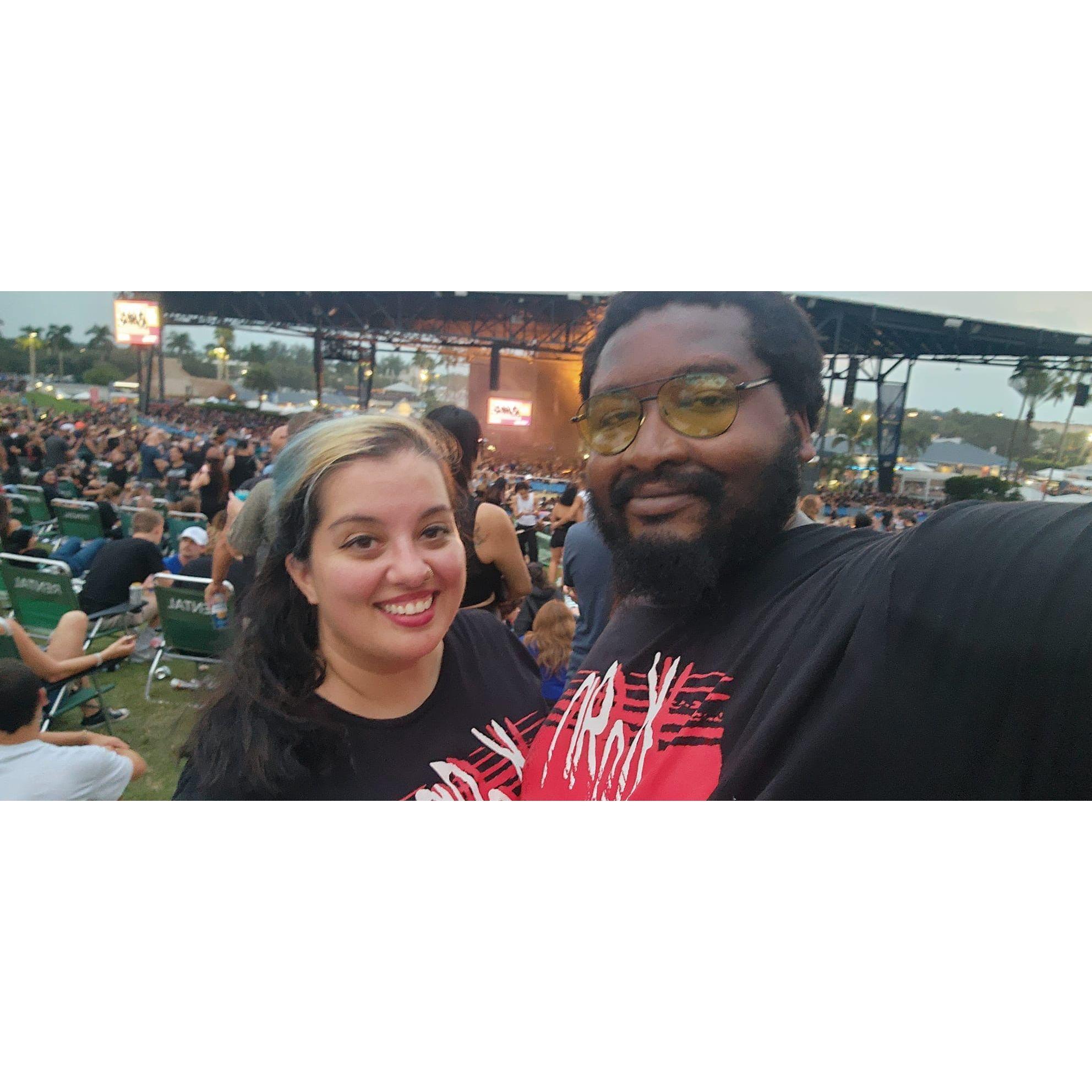 Our second time running into each other at Korn