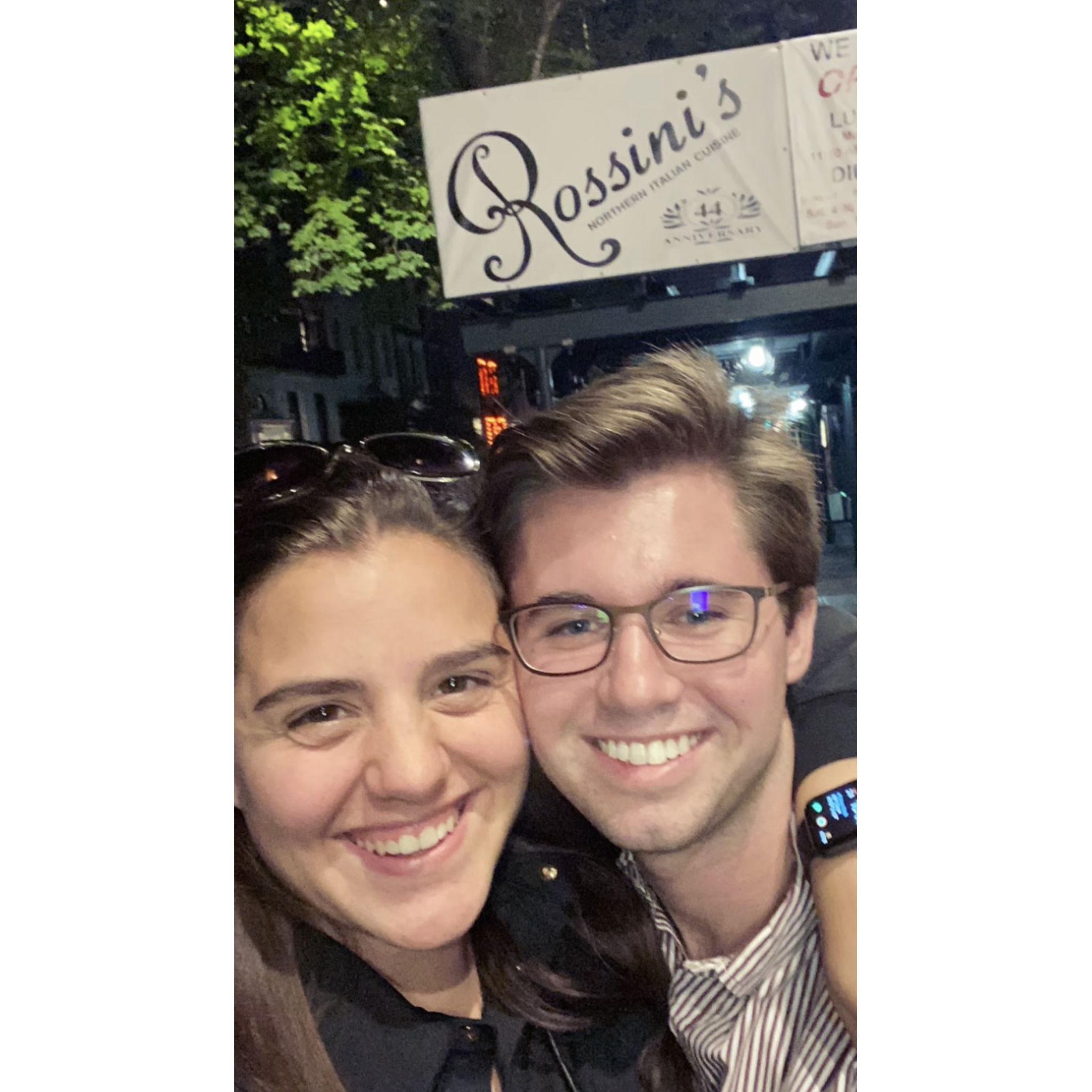 Our first restaurant in NYC