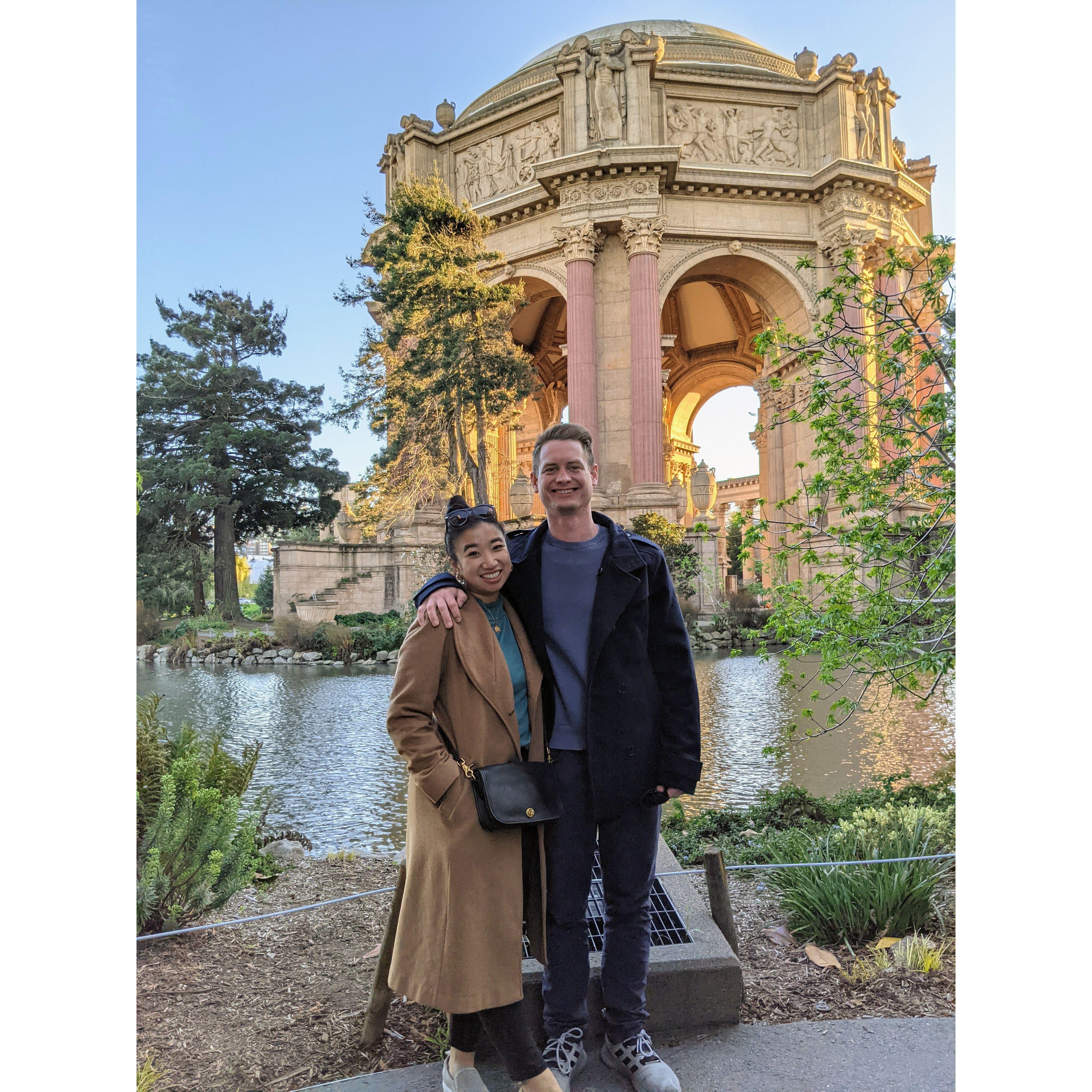 Our first trip together-San Francisco