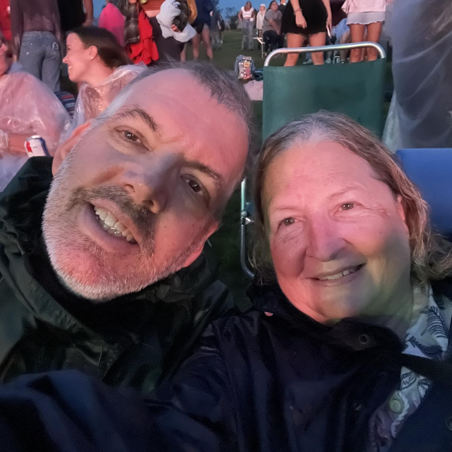 Concert in the rain