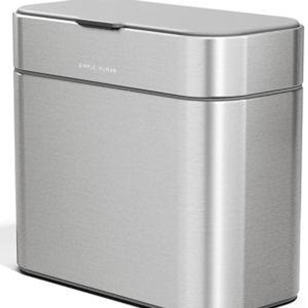 simplehuman Compost Caddy, Brushed Stainless Steel