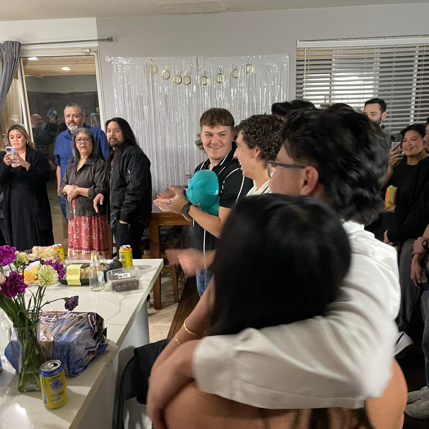 04.01.23, the sweetest surprise engagement party 🥺