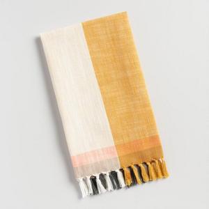 Colorblock Woven Stripe Kitchen Towel